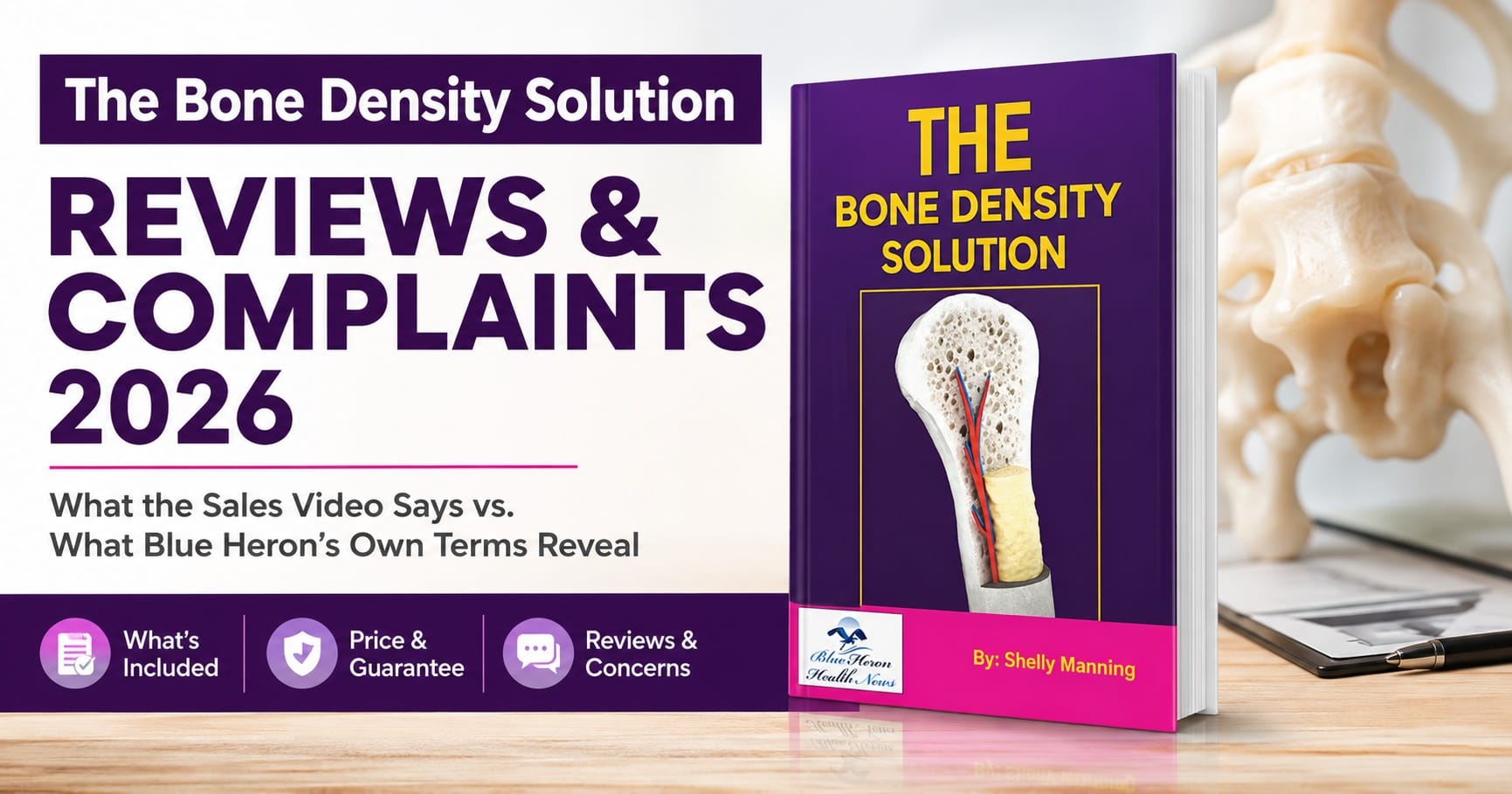 The Bone Density Solution Reviews and Complaints 2026: The 14-Step Bone Health Roadmap Adults May Wish They Found Before Their Next Scan