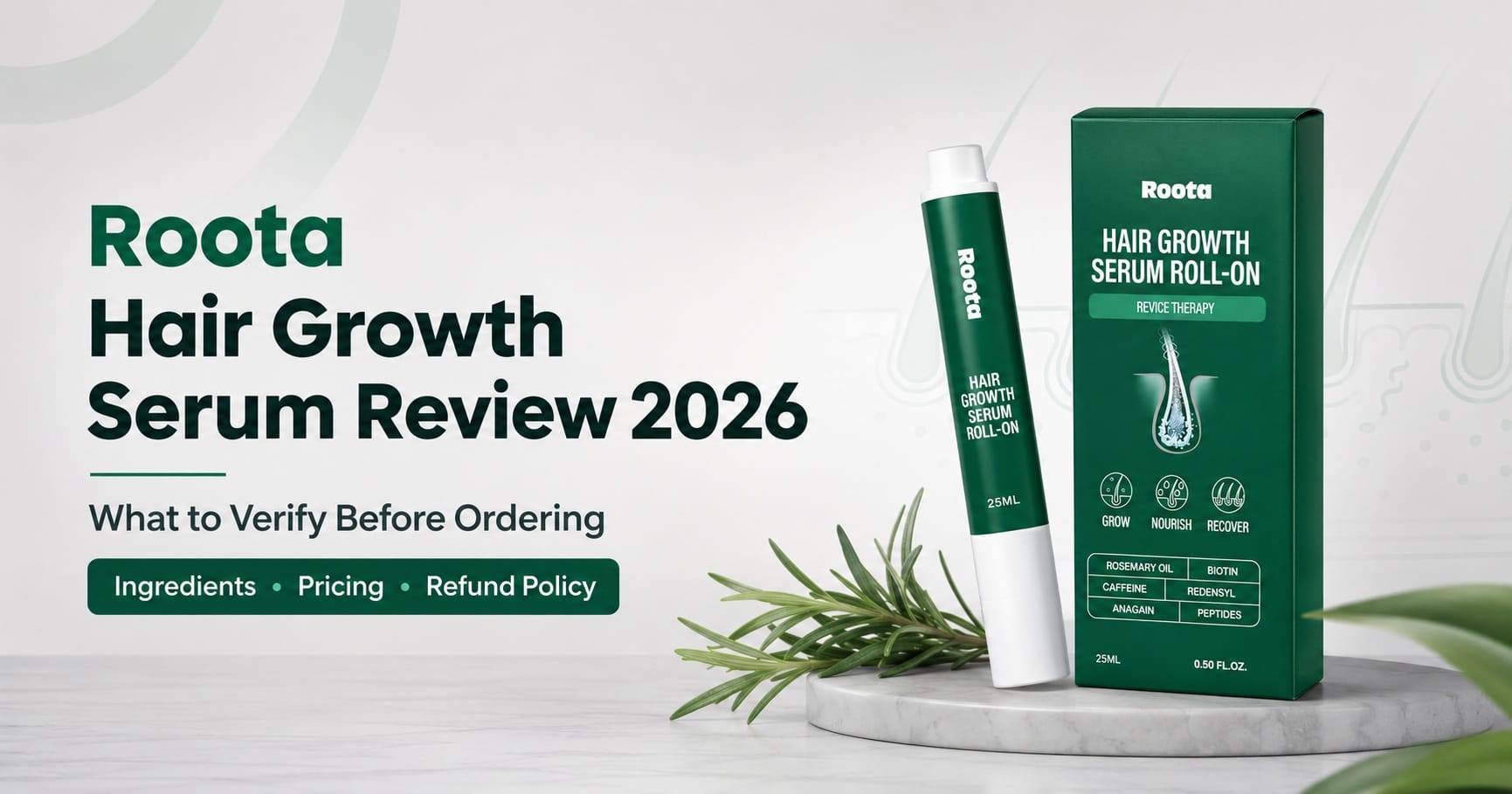 Roota Hair Growth Serum Reviews & Complaints 2026: 