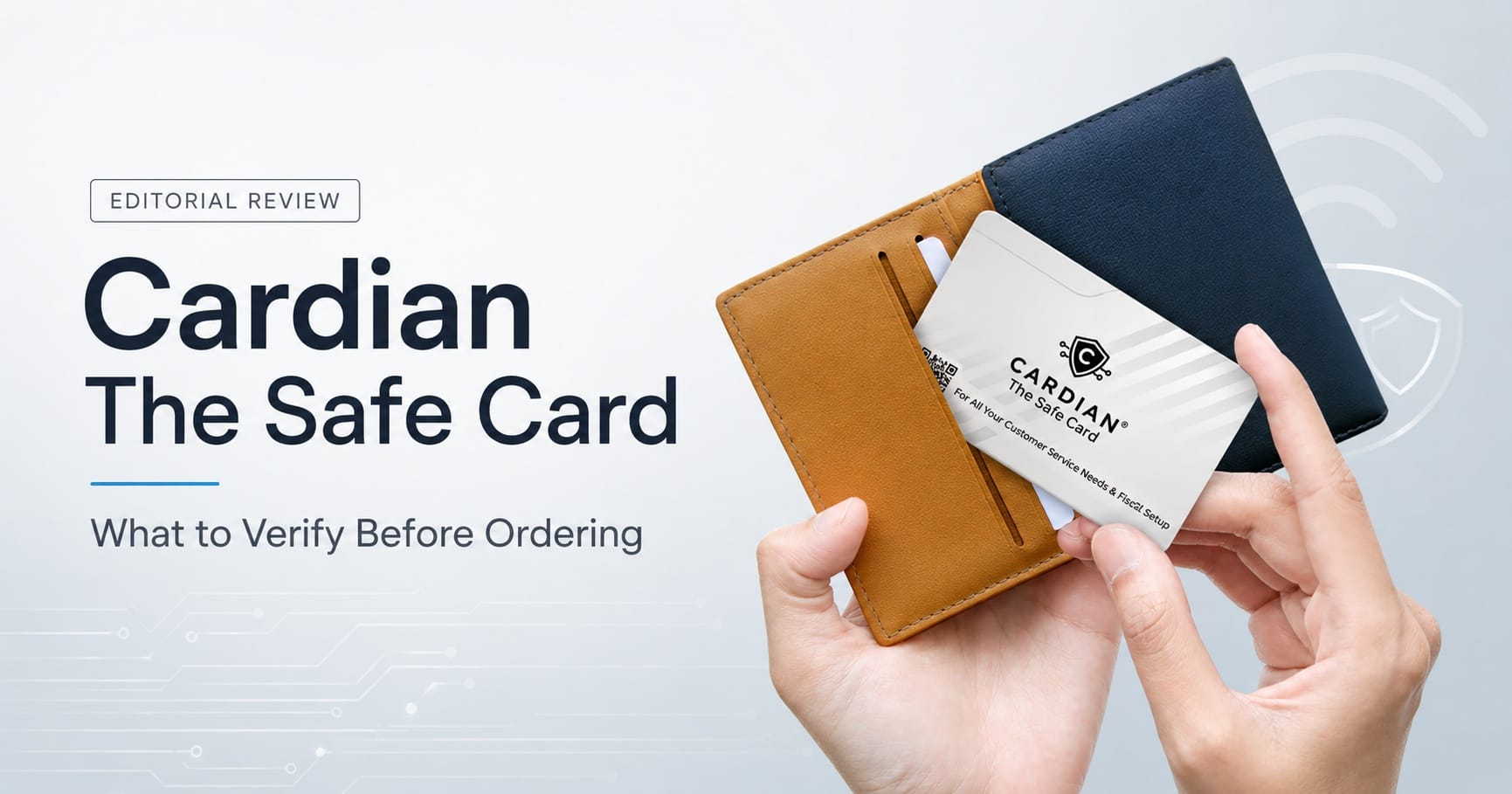 Cardian The Safe Card Reviews & Complaints: 