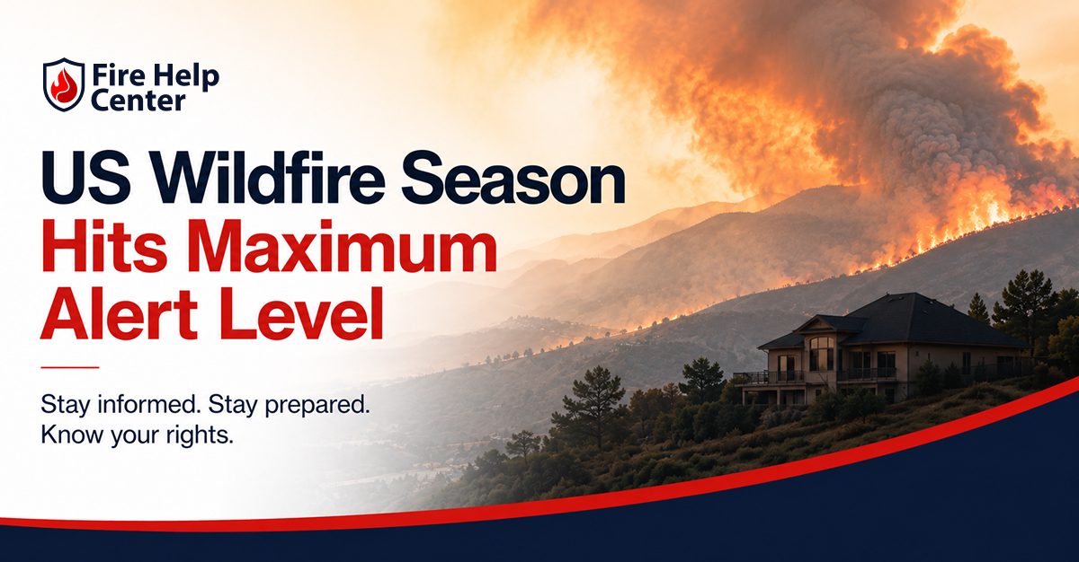 US Wildfire Season Hits Maximum Alert Level - What It Means for You