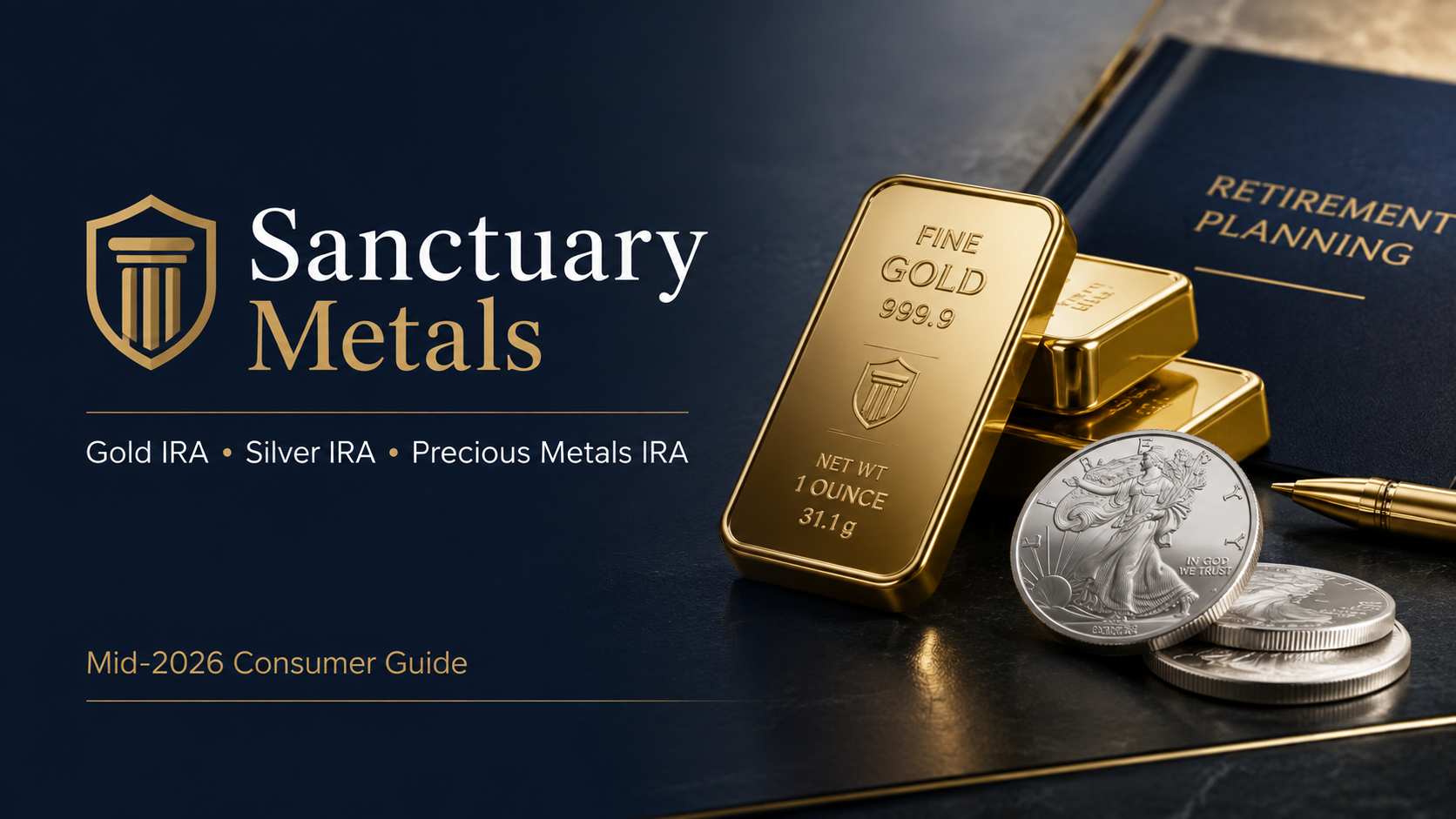 Sanctuary Metals Releases Mid-2026 Gold IRA and Silver IRA Rollover Guide as Investors Research Reviews, Fees and Precious Metals IRAs