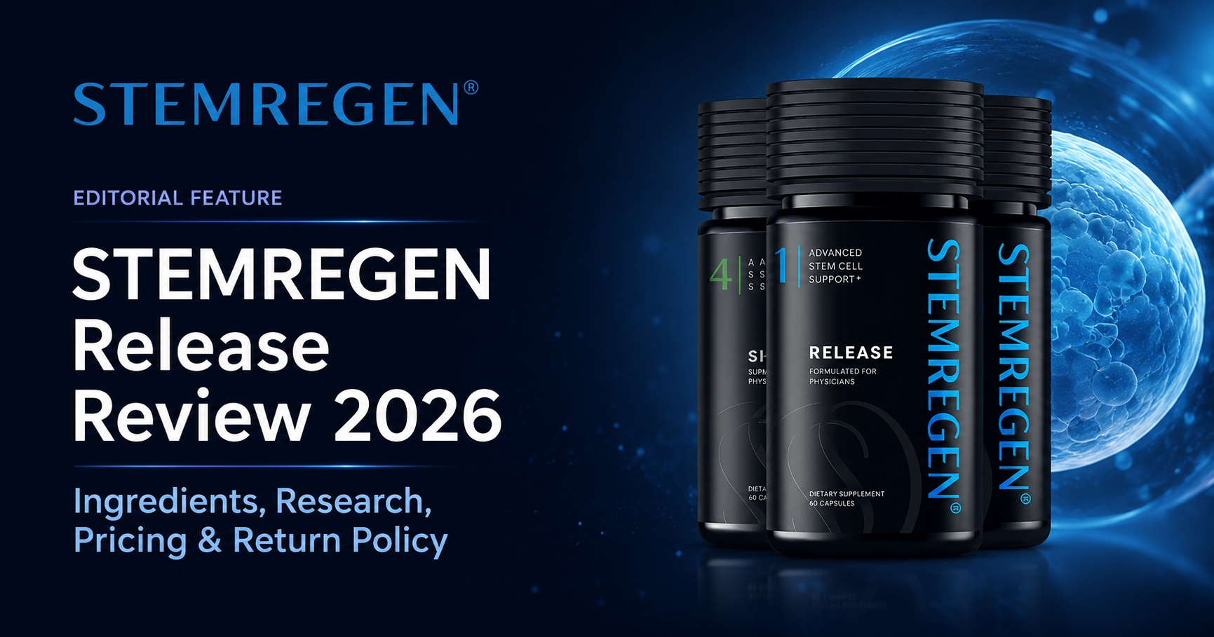 STEMREGEN Release Reviews and Complaints: Healthy-Aging Buyers Ready to Go Beyond Basic Supplements Discover the 8-Ingredient Formula
