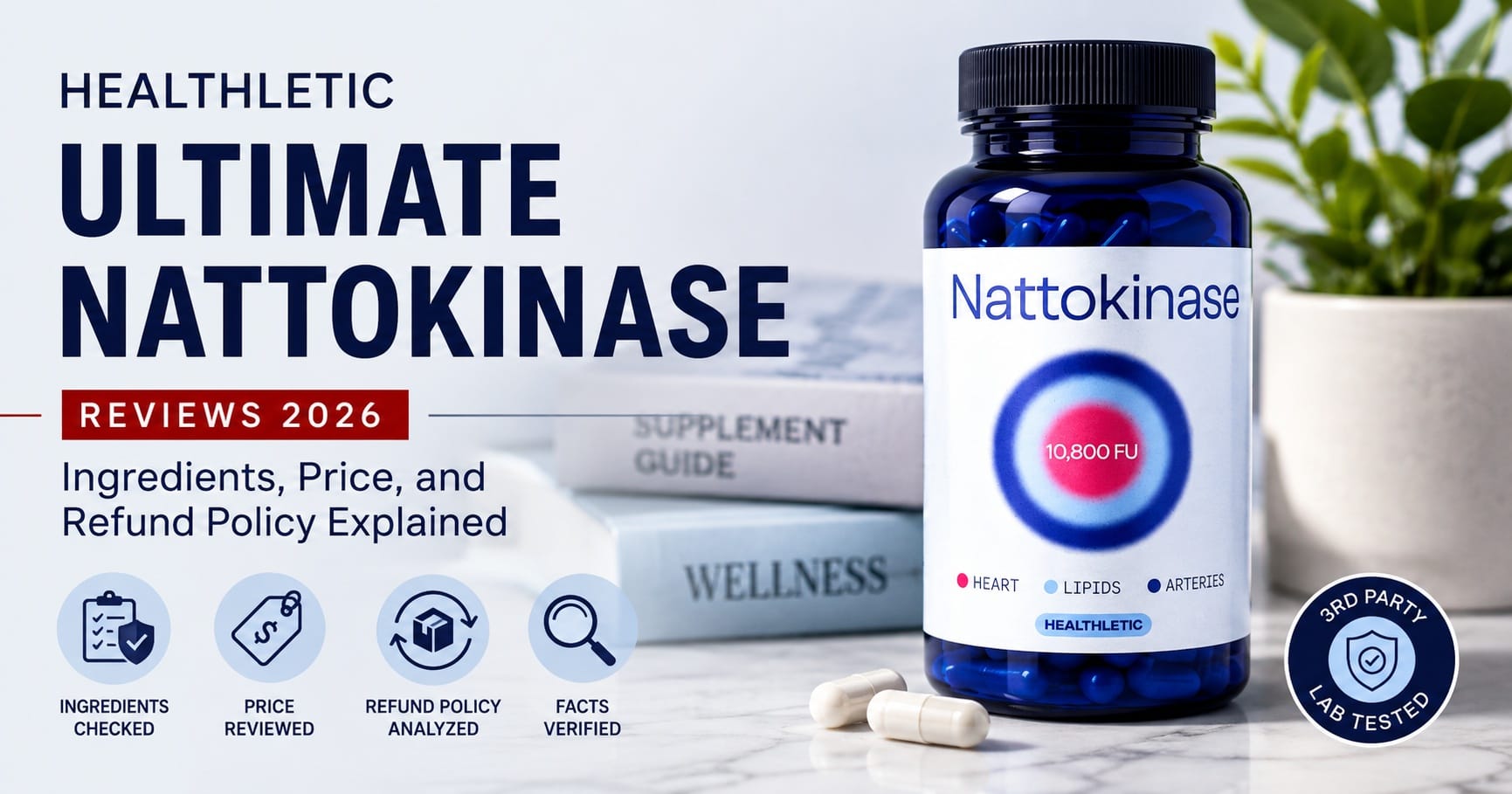 Healthletic Ultimate Nattokinase Reviews and Complaints 2026: Adults Serious About Heart Wellness Discover the 10,800 FU Formula
