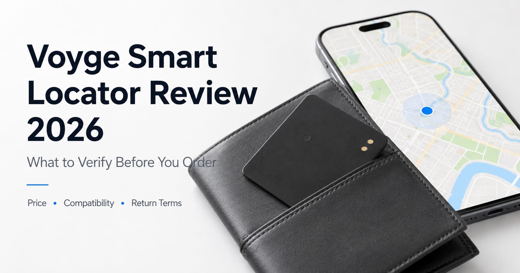 Voyge Smart Locator Reviews and Complaints: iPhone Owners Ready to Make Lost Wallets Easier to Find Discover the 1.6mm Find My Card