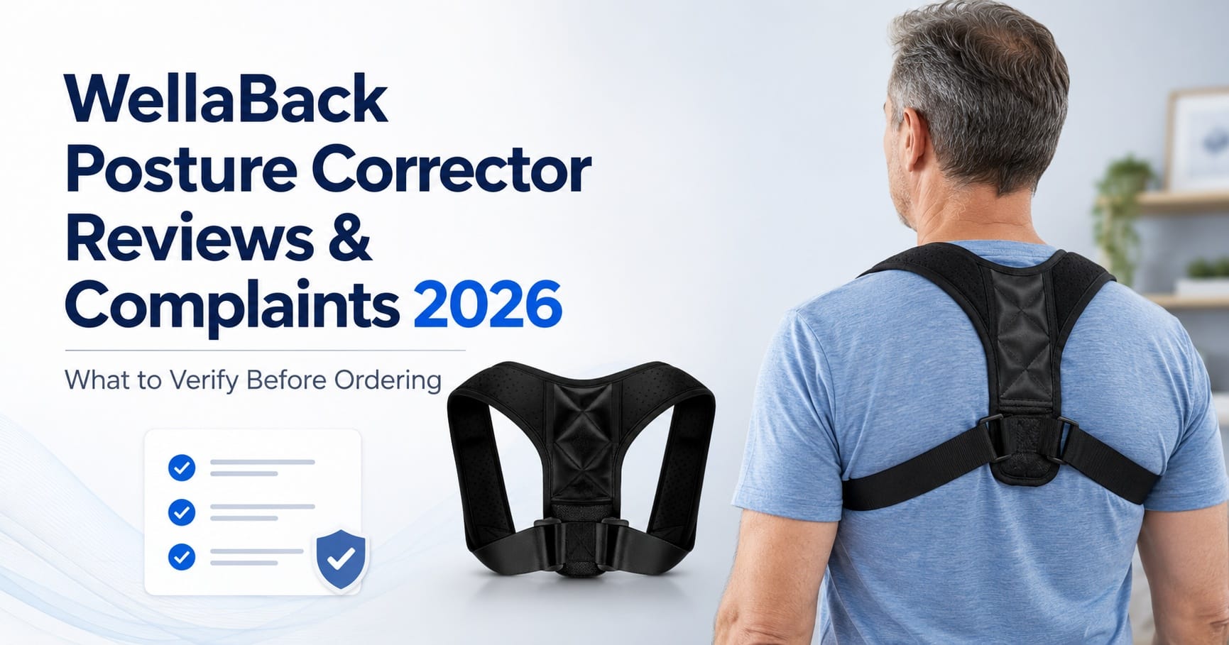 WellaBack Posture Corrector Reviews and Complaints: Adults Tired of Slouching Discover the Gentle Posture Reminder Built for Daily Wear