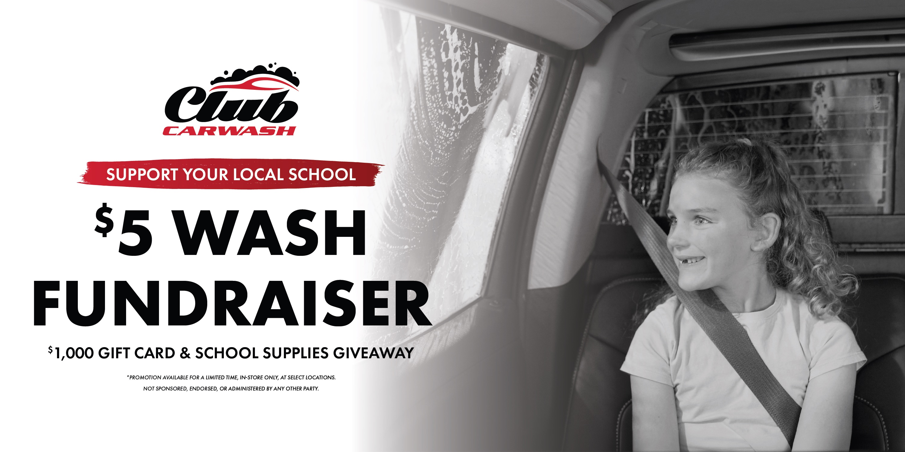 Club Car Wash to Hold $5 Wash Weekend and Fundraiser to Support Schools in 13 States