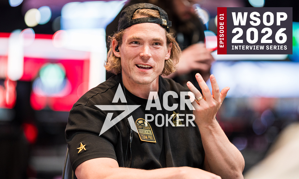 Americas Cardroom Opens New 14-Part WSOP Interview Series With Alex Foxen