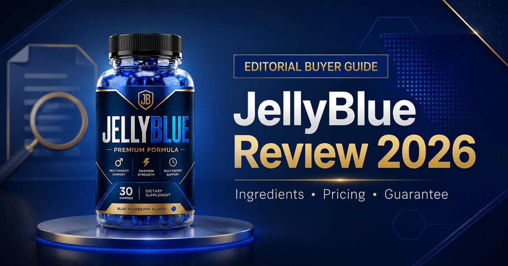 JellyBlue Reviews and Complaints 2026: Men Ready to Get Their Drive Back Discover the 7-Ingredient Daily Vitality Gummy