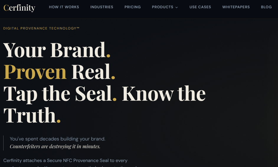 Cerfinity Publishes Specialty Coffee Whitepaper, Tackling Origin Fraud from Farm to Cup