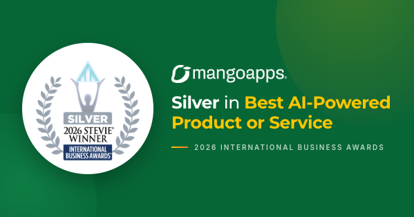 MangoApps Wins Silver Stevie(R) Award in 2026 International Business Awards(R)