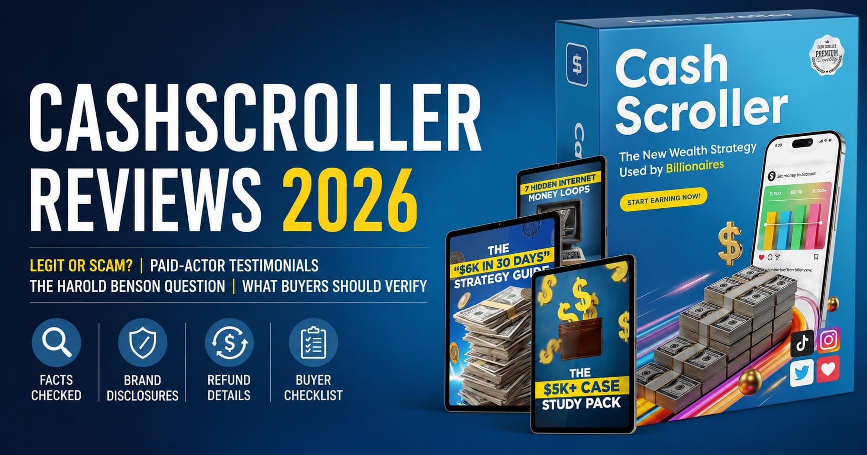 CashScroller Reviews & Complaints 2026: Ready to Turn Your Online Time Into Something More? Discover the AI-Assisted Publishing System