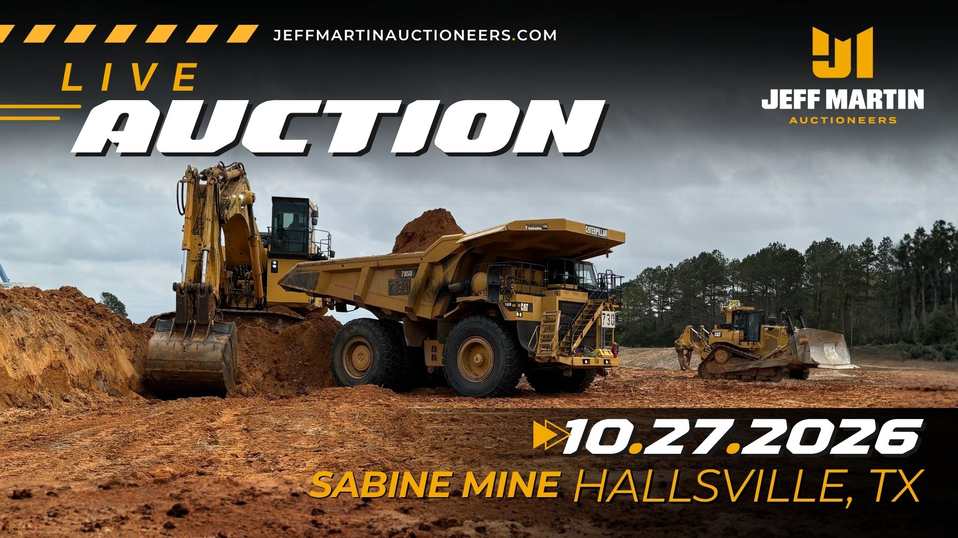 Jeff Martin Auctioneers to Conduct Sabine Mining Company Absolute Auction