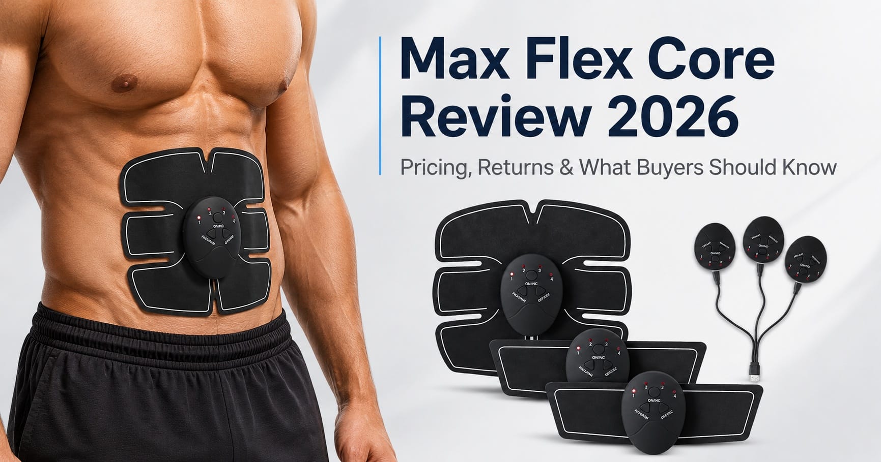 Max Flex Core Reviews and Complaints: Could This Wearable EMS System Be the Easier Core Routine You've Been Looking For?