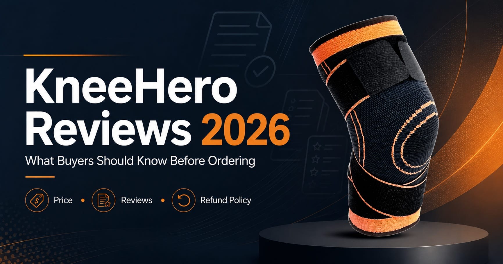 KneeHero Reviews & Complaints 2026: Ready for an Easier Way to Support Tired Knees? Discover the Lightweight Compression Sleeve