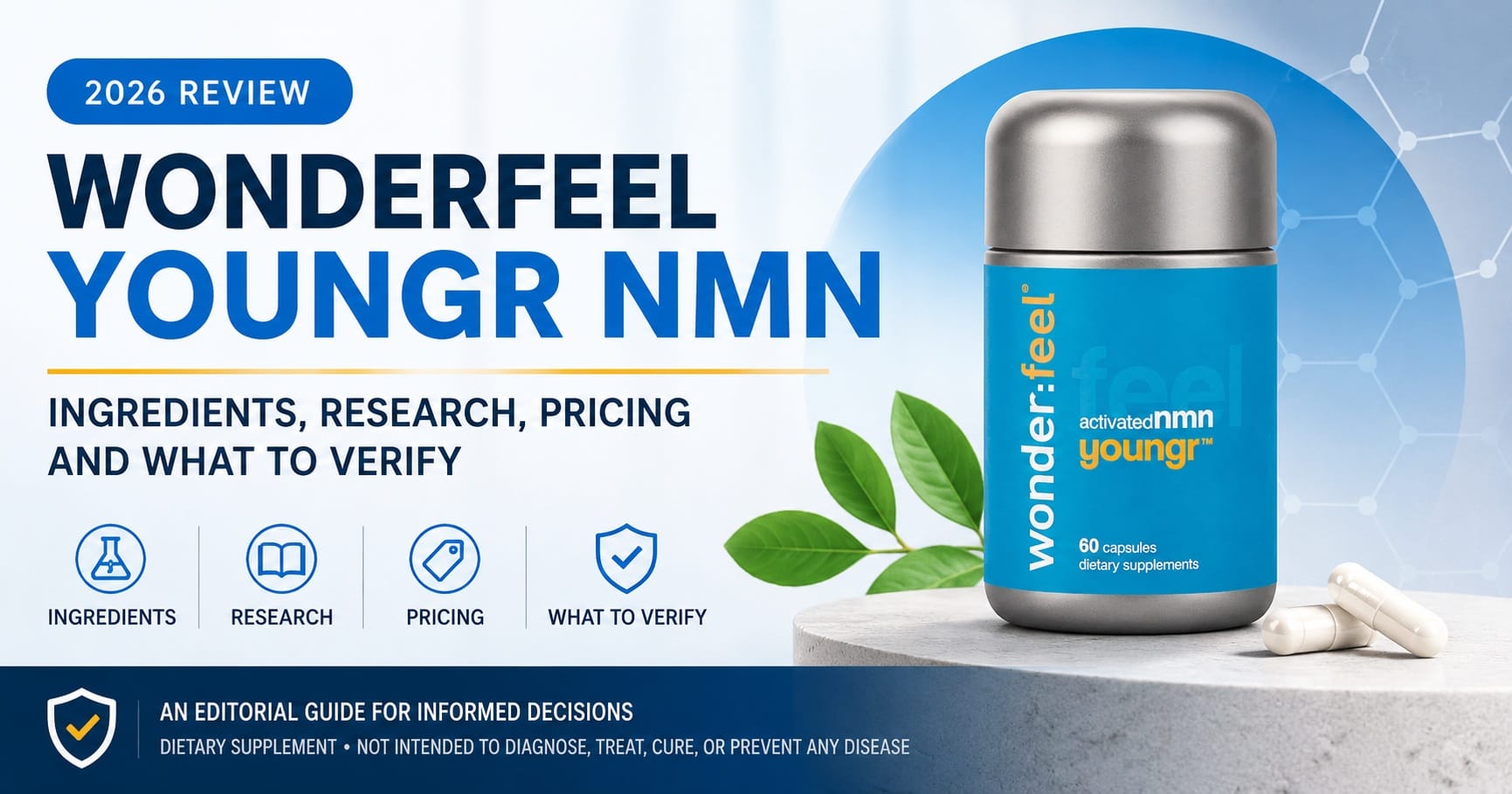 Wonderfeel Youngr NMN Reviews 2026: Is This the Longevity Upgrade You've Been Looking For? Discover the 900mg NMN Formula