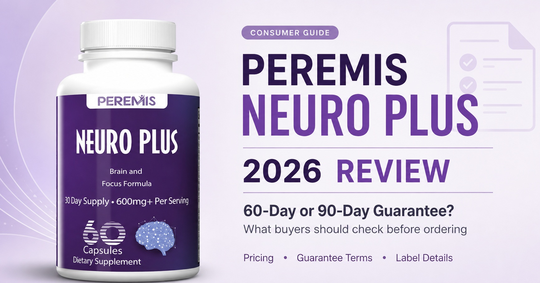 Peremis Neuro Plus Reviews & Complaints 2026: Could This 40-Ingredient Brain-Support Formula Be What You've Been Looking For?