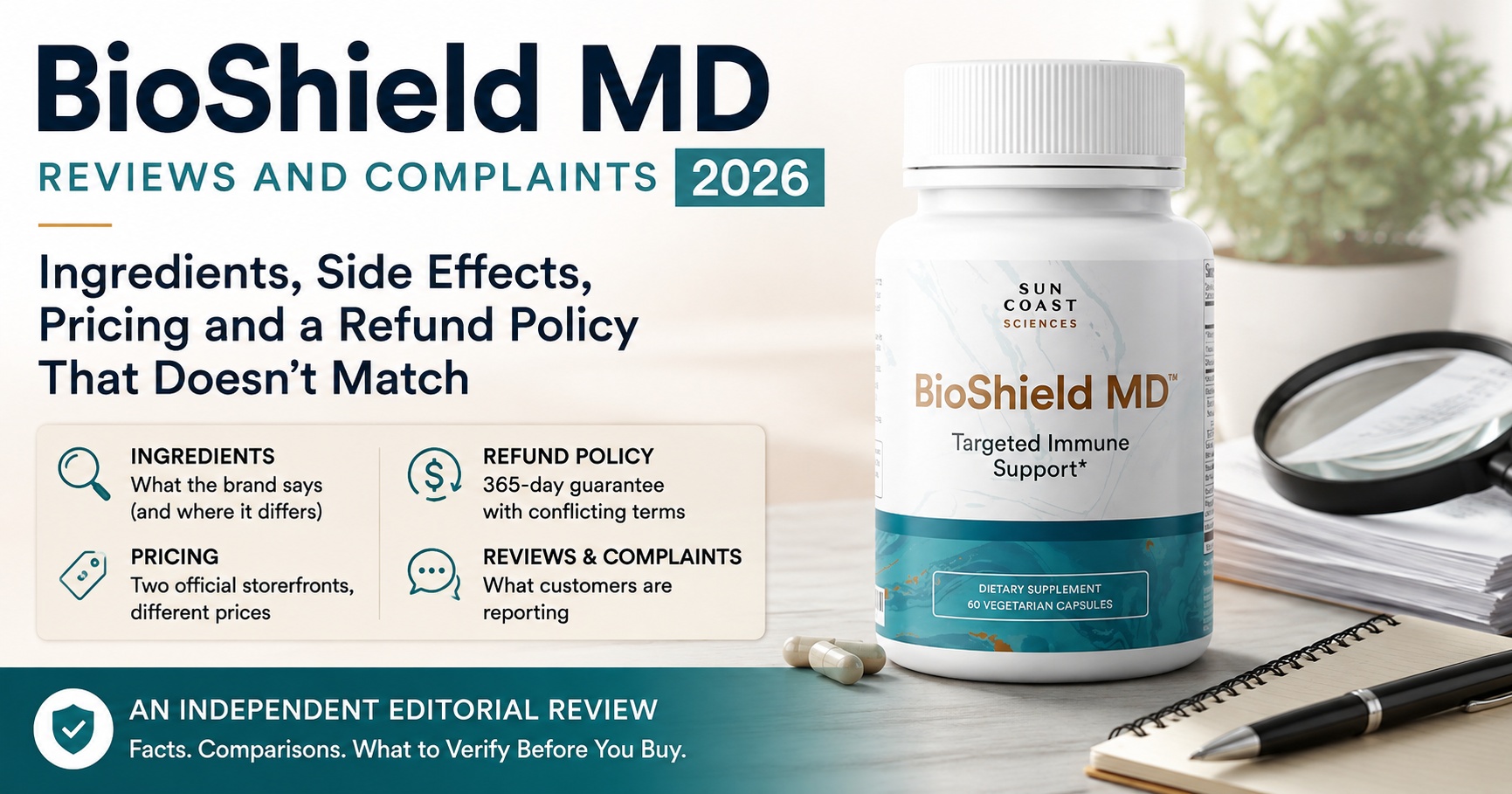 BioShield MD Reviews & Complaints 2026: Could This be the Daily Immune-Support Formula You've Been Looking for?