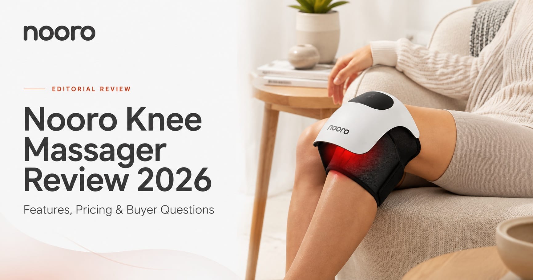 Nooro Knee Massager Reviews and Complaints 2026: Could This 15-Minute At-Home Knee Routine Be What You've Been Looking For?