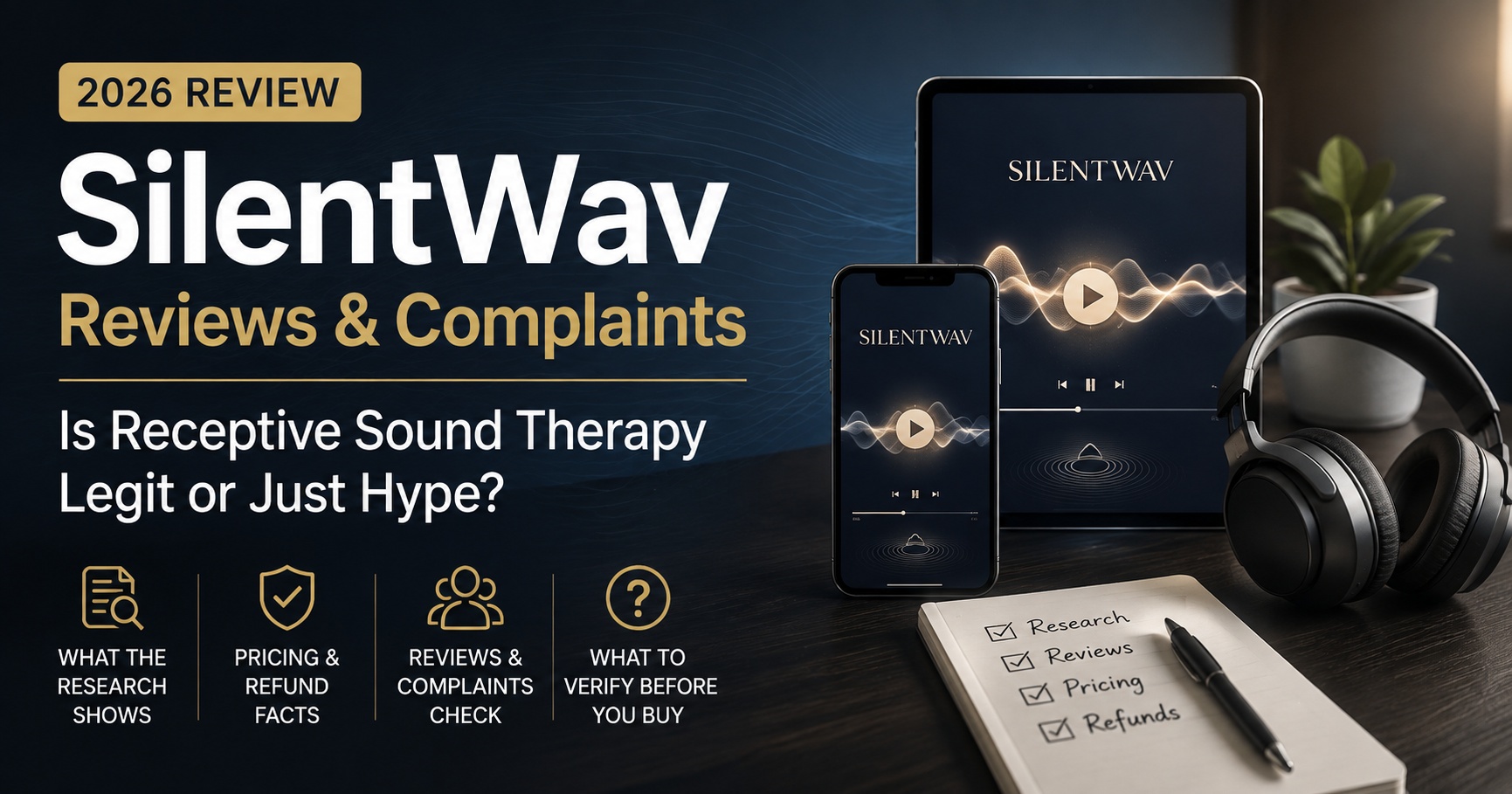SilentWav Reviews and Complaints 2026: Could This Be the Passive Wind-Down Routine Racing Minds Have Been Hoping to Find?