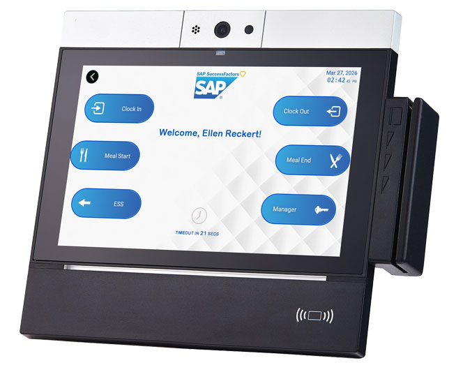 TimeCom(R) for SAP SuccessFactors Time Tracking from Accu-Time Systems Now Available on SAP(R) Store 