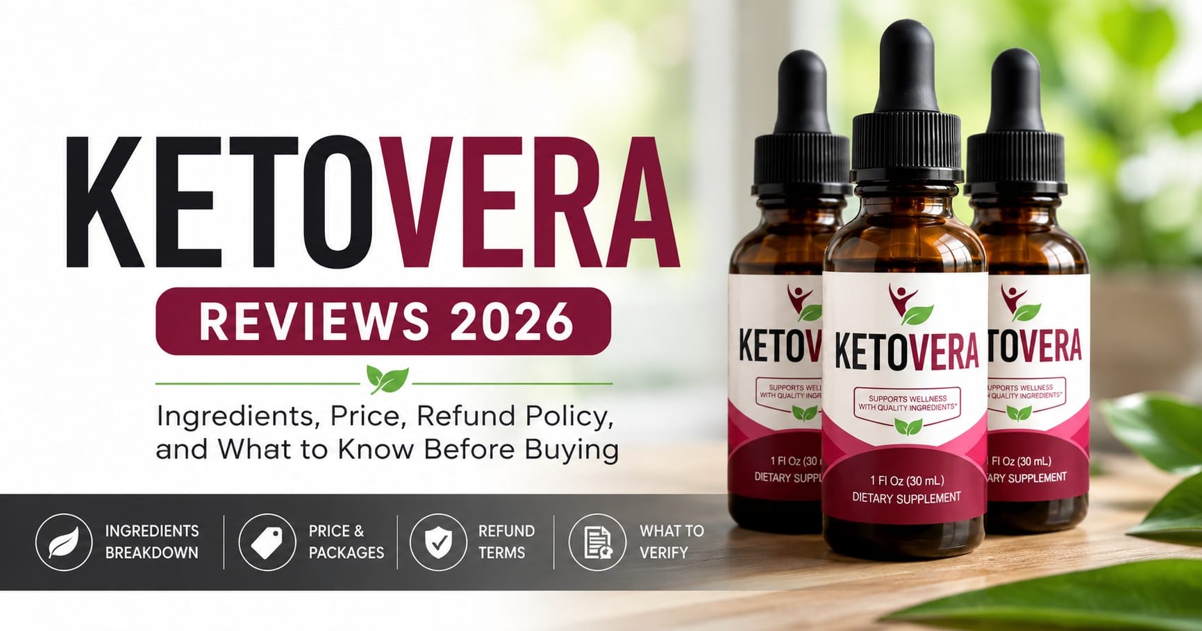 KetoVera Reviews 2026: Could This Simple Once-Daily Drop Be the Weight-Management Routine You’ve Been Looking For?
