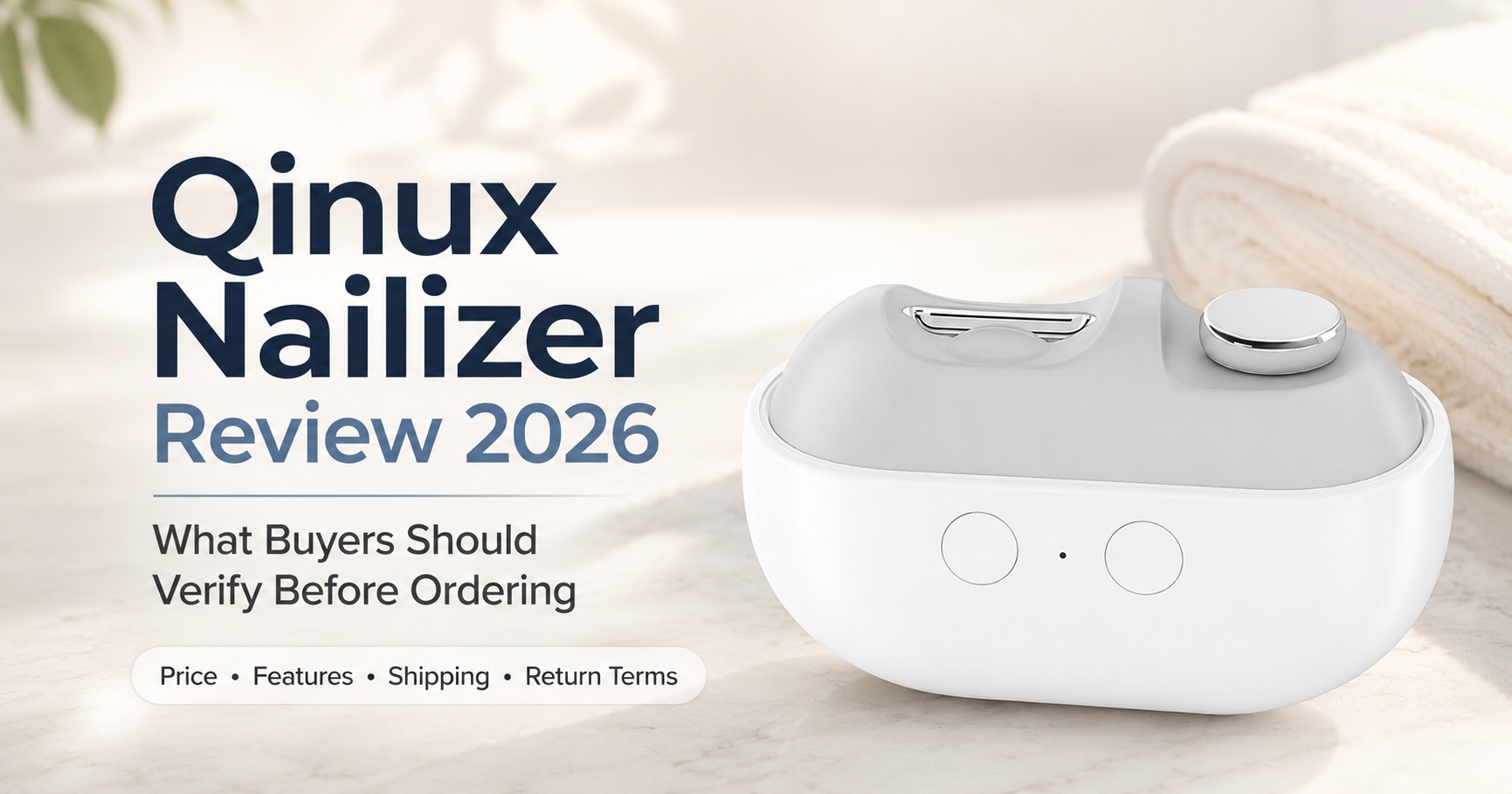 Qinux Nailizer Reviews & Complaints 2026: Could This 3-in-1 Electric Nail Clipper Be the Easier Nail-Care Solution You've Been Hoping to Find?