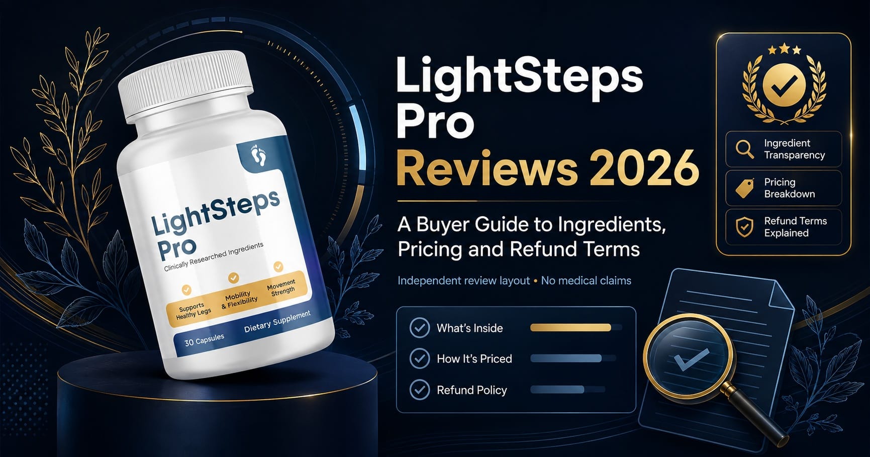 LightSteps Pro Reviews & Complaints 2026: Could This Daily Leg-Comfort Formula Be the Support You've Been Looking For?