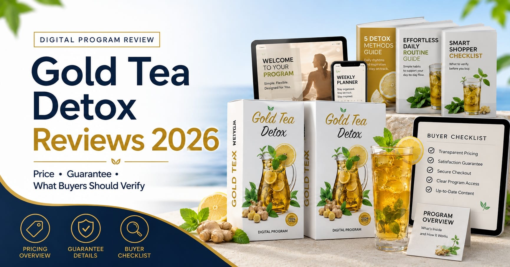 Gold Tea Detox Reviews 2026: Could This Simple $27 Morning Routine Finally Be the Weight-Management Approach You've Been Looking For?