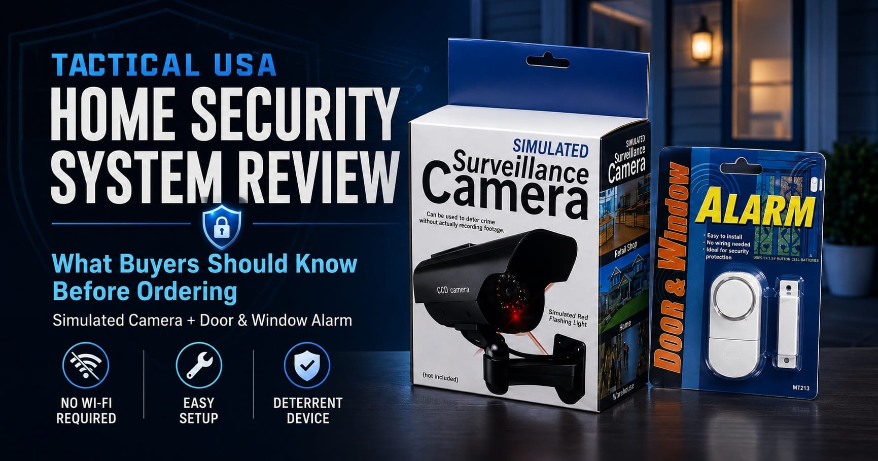 Tactical USA Home Security System Reviews: Could This Simple $0 Security Bundle Be the Extra Layer Your Home Has Been Missing?