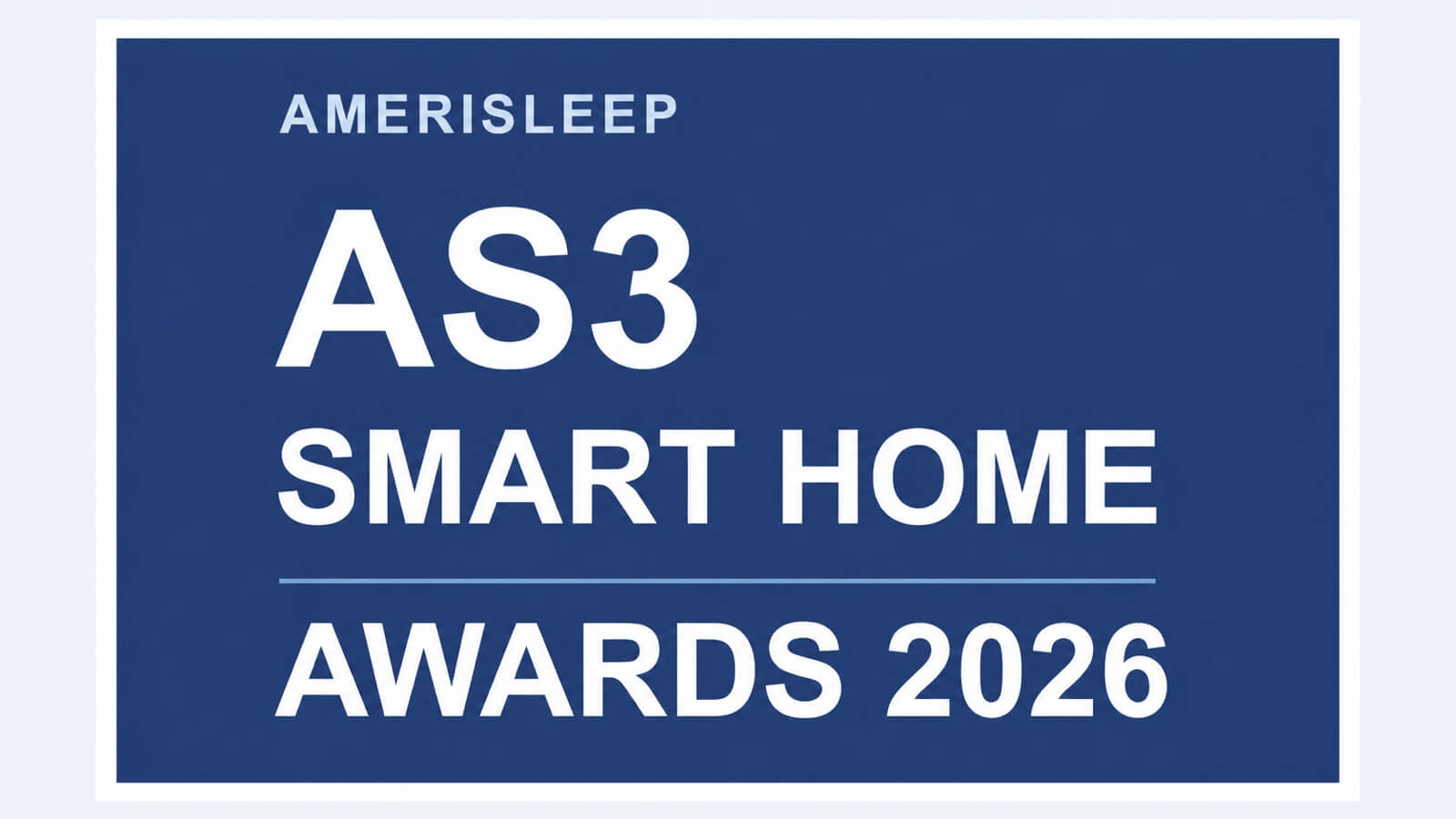 Amerisleep AS3 Named a Winner in Tom's Guide Smart Home Awards 2026
