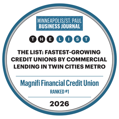 Magnifi Financial Ranked No. 1 for Commercial Lending Growth in the Twin Cities