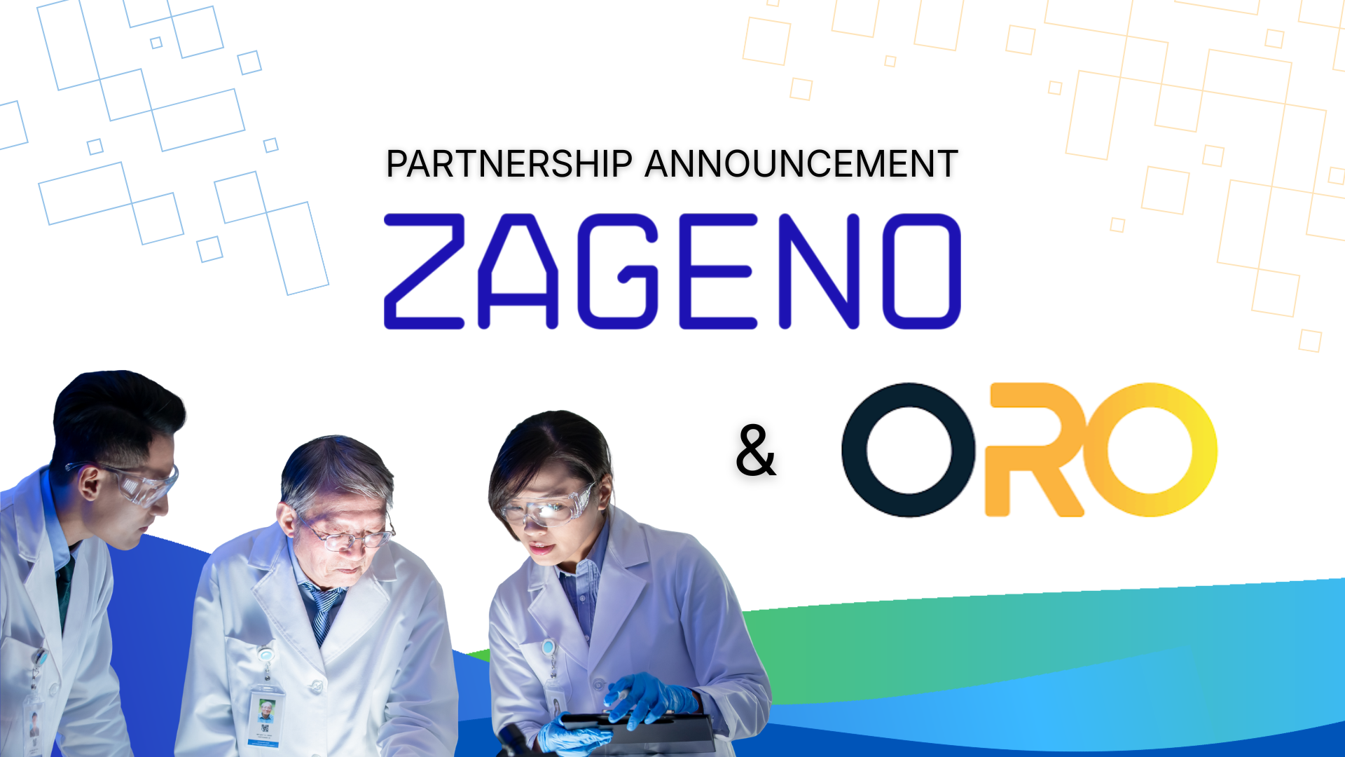ZAGENO and ORO Labs Partner to Connect Scientific Purchasing with Enterprise Procurement