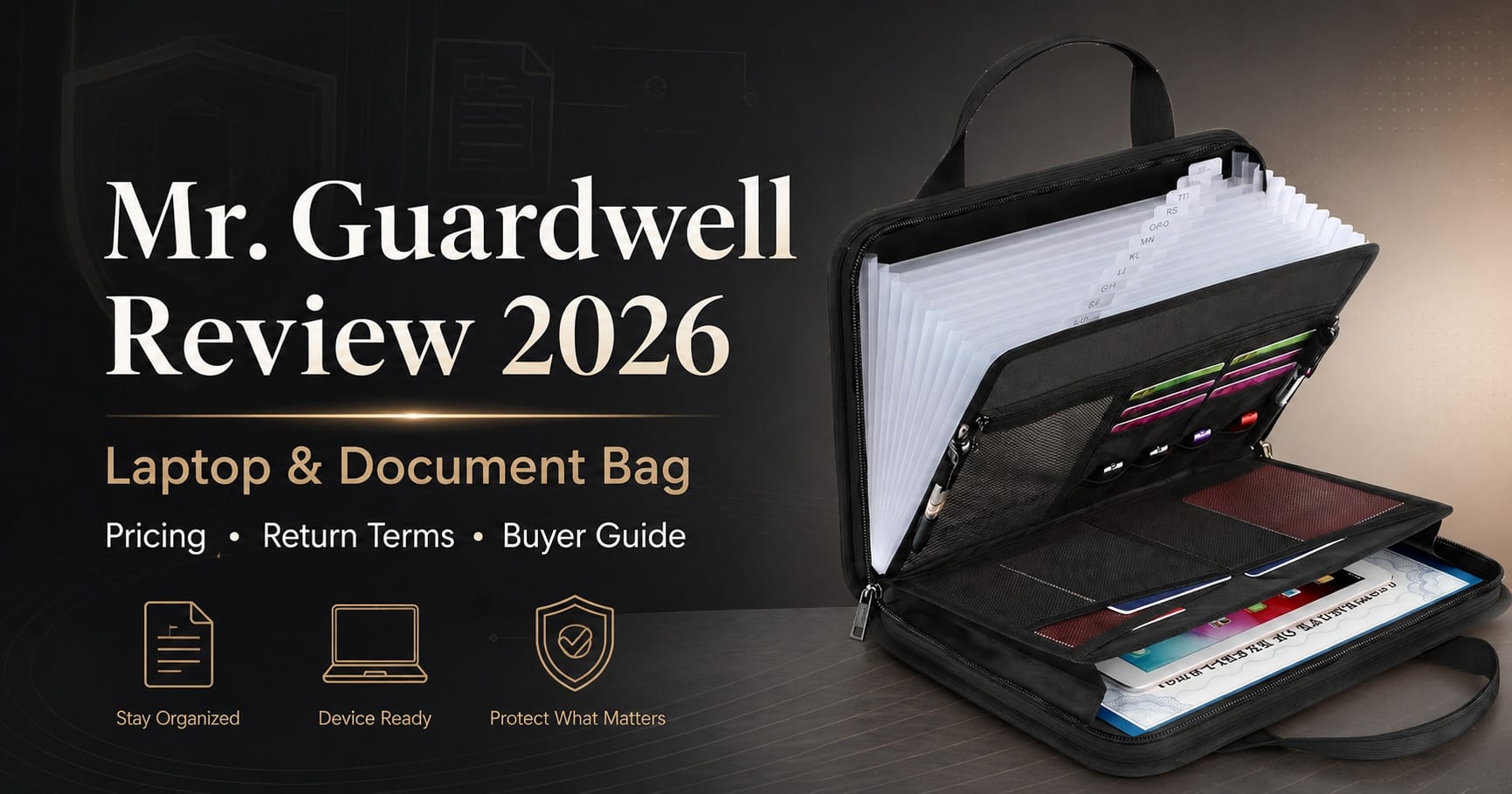 Mr. Guardwell Fireproof Laptop Bag Reviews 2026: Is This the Everyday Protection Upgrade You've Been Missing?