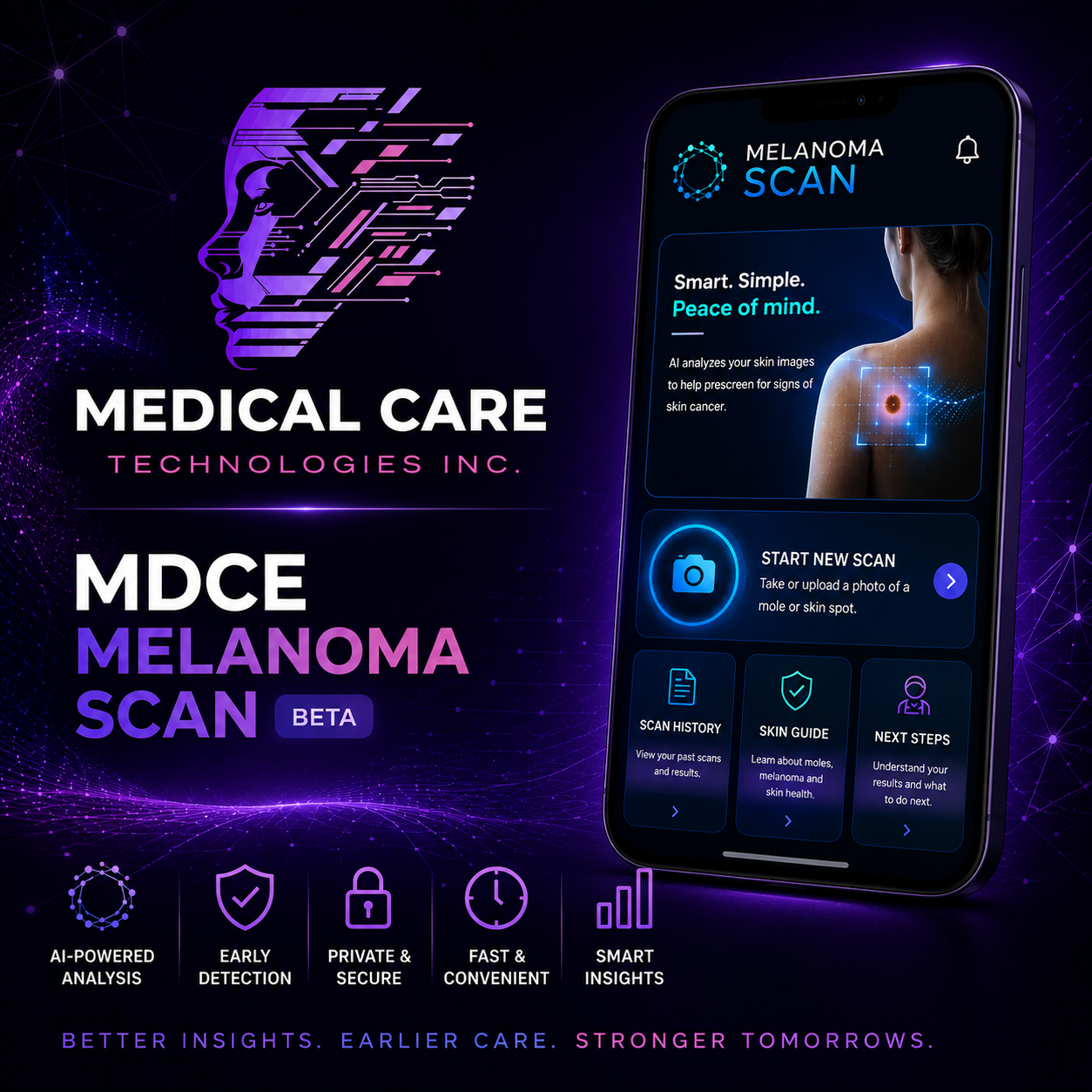 Medical Care Technologies (OTC PINK:MDCE) Advances AI Longitudinal Body-Map Monitoring Capabilities Within its Melanoma Scan Beta App