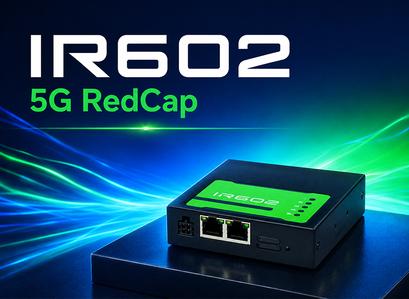 Coming soon: InHand Networks Previews the IR602 5G RedCap Industrial Router for the U.S. Market