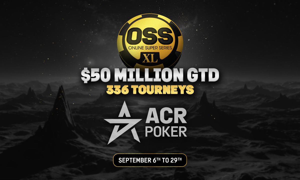 Americas Cardroom Sets 24-Day OSS XL Schedule With $50M+ Guaranteed