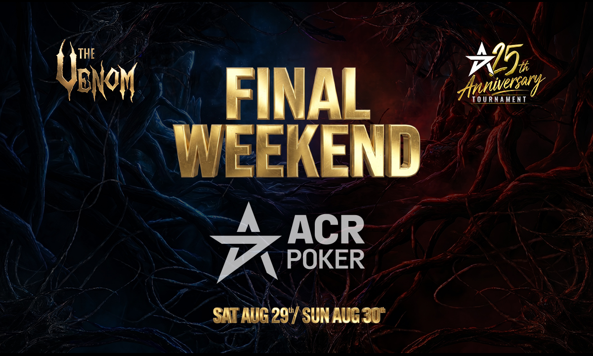 Americas Cardroom Has Two Final Starting Flights Left for $15 Million Dual Venoms