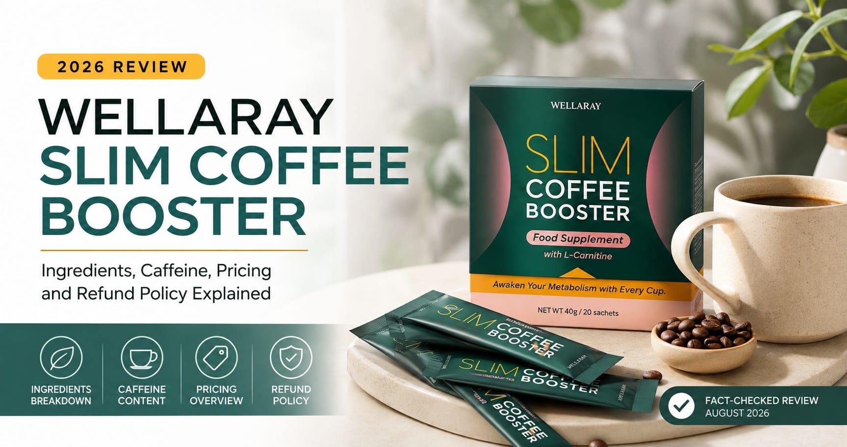 Wellaray Slim Coffee Booster Review 2026: Could This be the Coffee Upgrade Your Weight-Management Routine Has Been Missing?