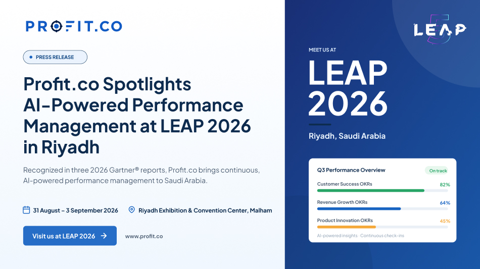Profit.co Spotlights AI-Powered Performance Management at LEAP 2026 in Riyadh