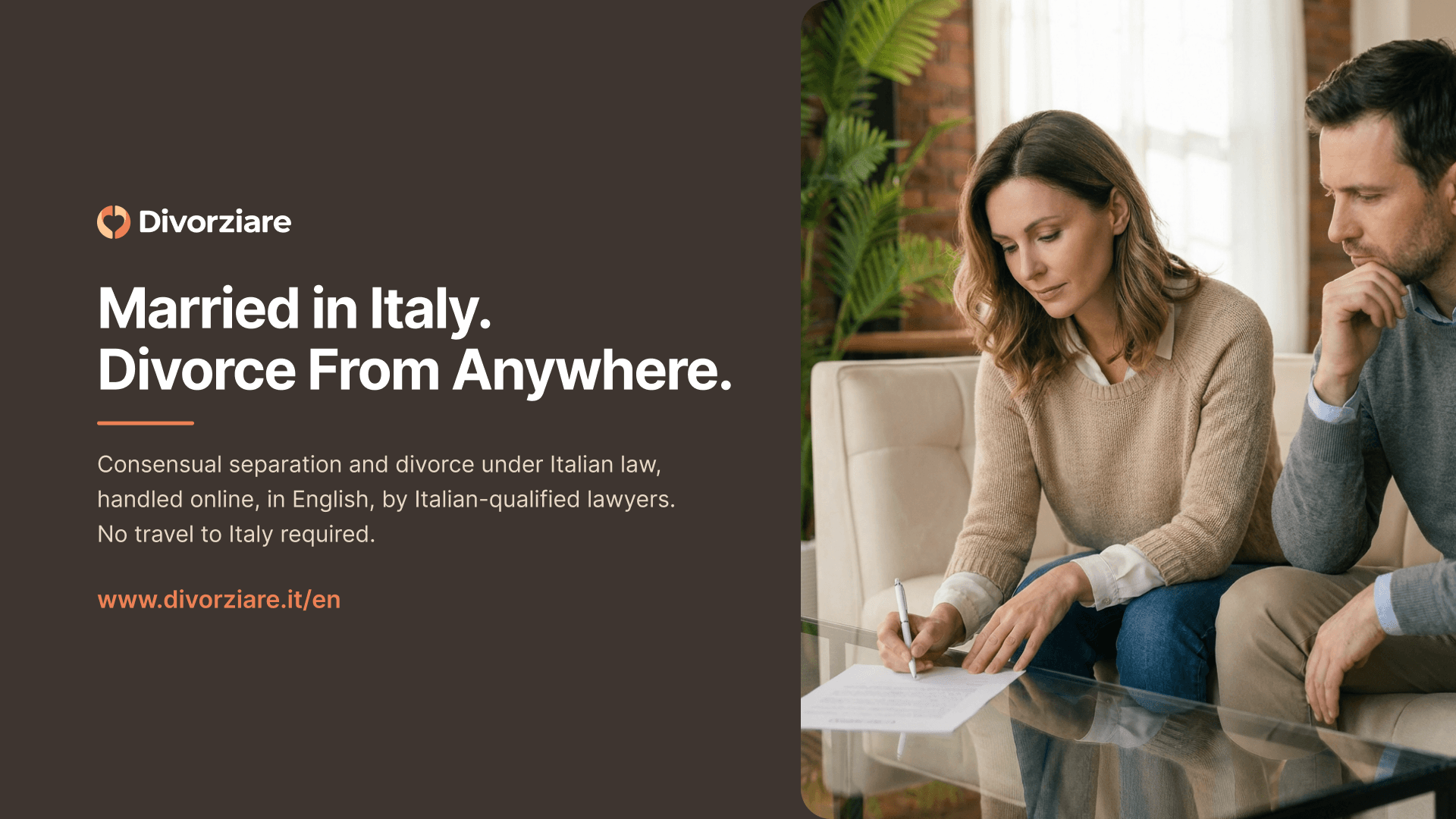 Divorziare.it Launches AI-Assisted Divorce Platform for Couples Abroad
