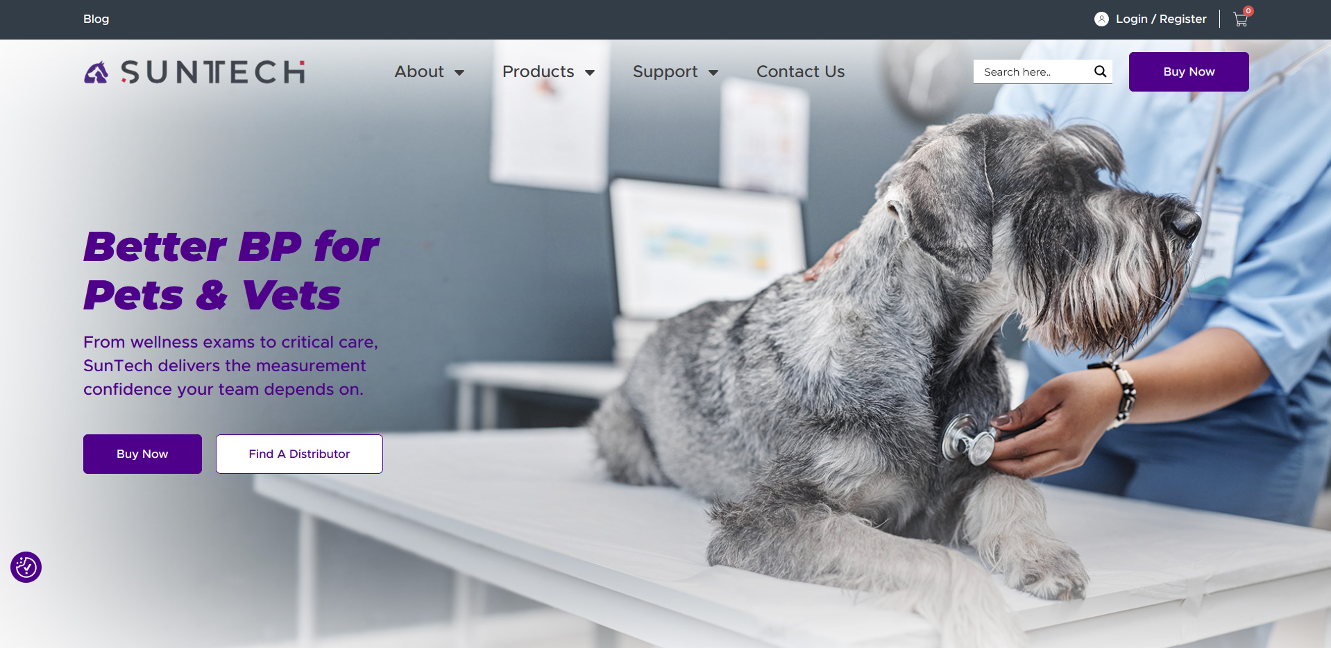 SunTech Medical Launches Dedicated Veterinary Website, SunTechVet.com