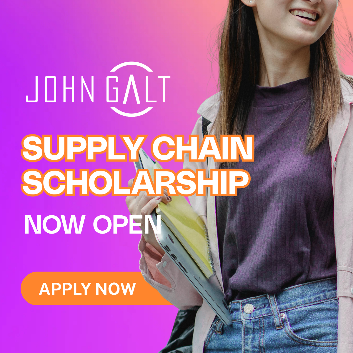 John Galt Solutions' Supply Chain Scholarship Reopens for Applications in September 2026