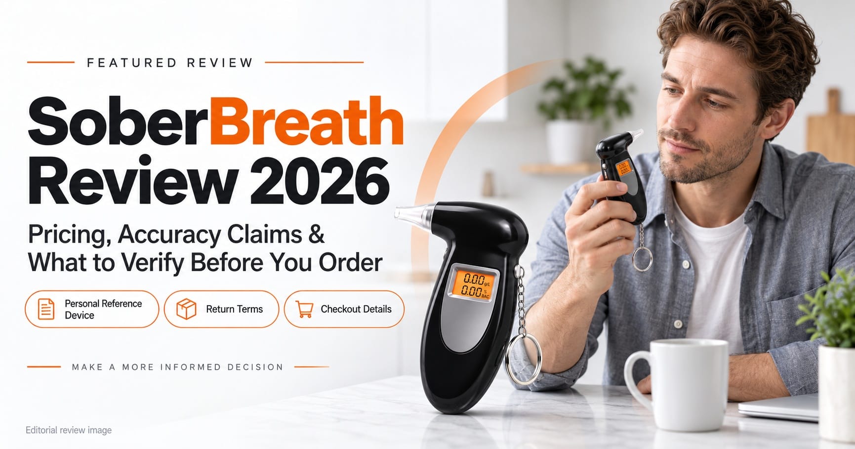 SoberBreath Reviews 2026: Could This 5-Second Keychain Breathalyzer Be the Personal Check You'll Actually Carry?