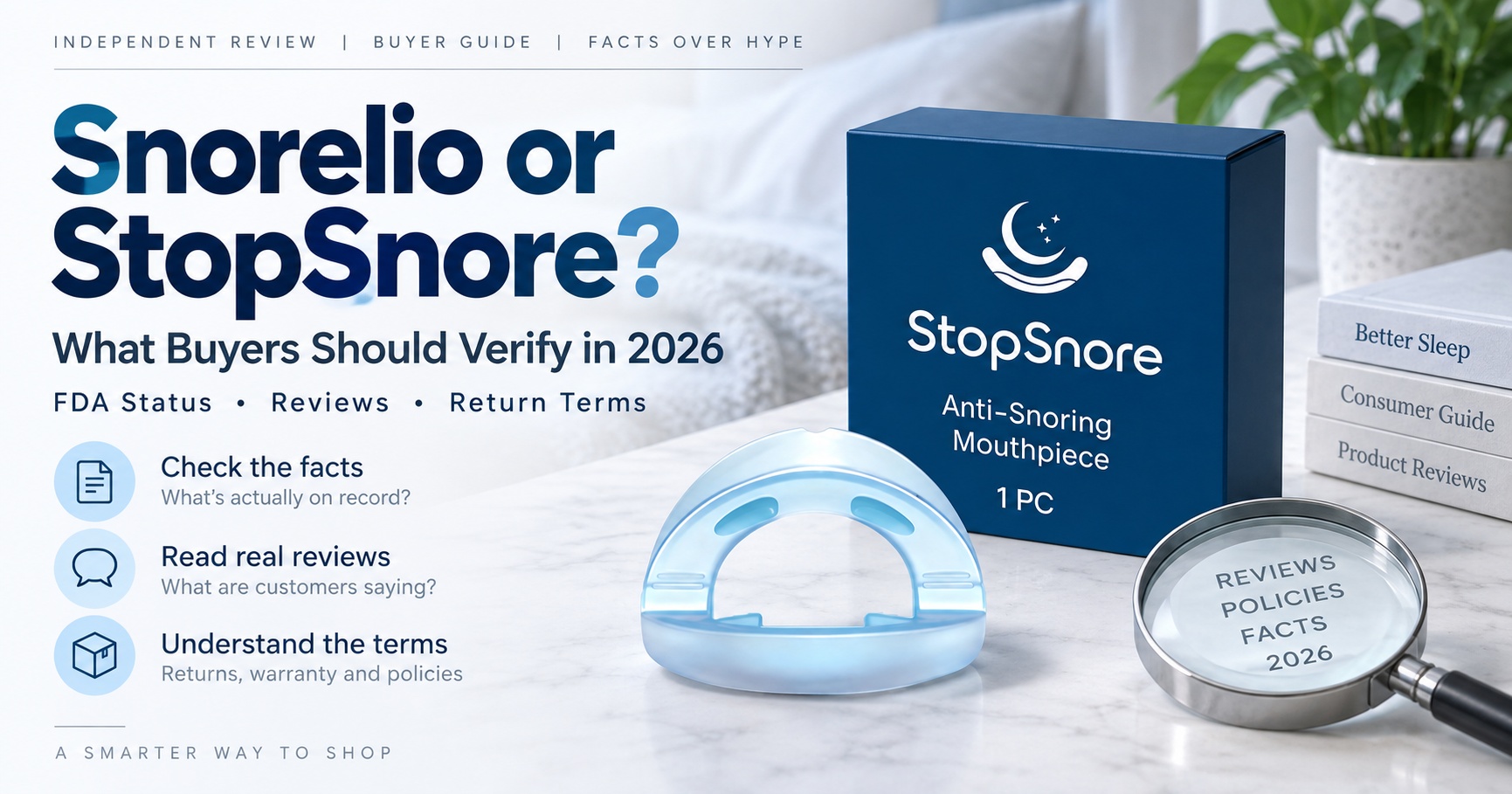 Snorelio Reviews 2026: Is This the No-Mold Anti-Snoring Mouthpiece Buyers Have Been Looking For? Price, FDA Status & What to Know