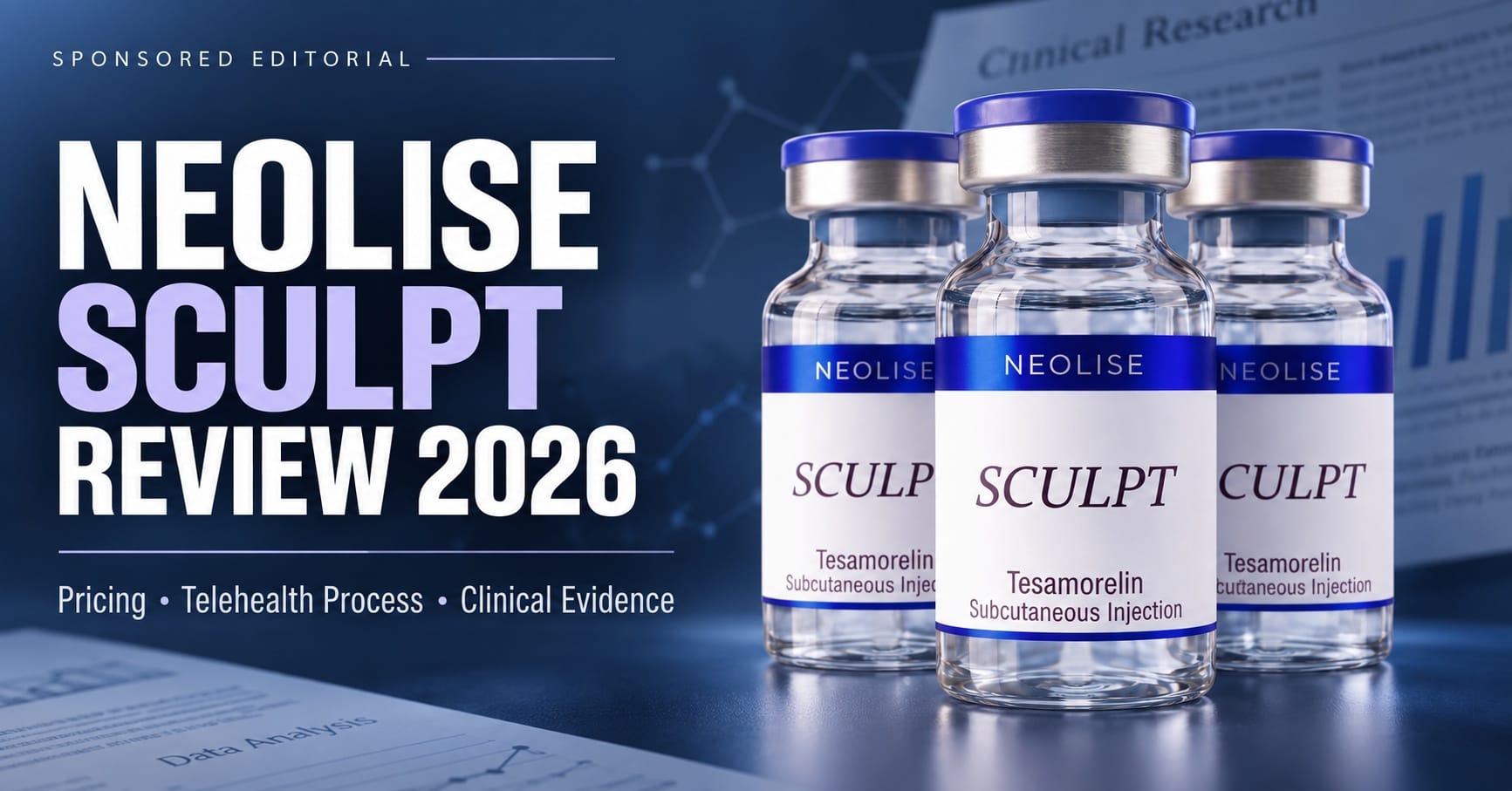 NEOLISE Sculpt Review 2026: Could This Tesamorelin Program Be the Body-Recomposition Option GLP-1 Users are Looking Into Next?