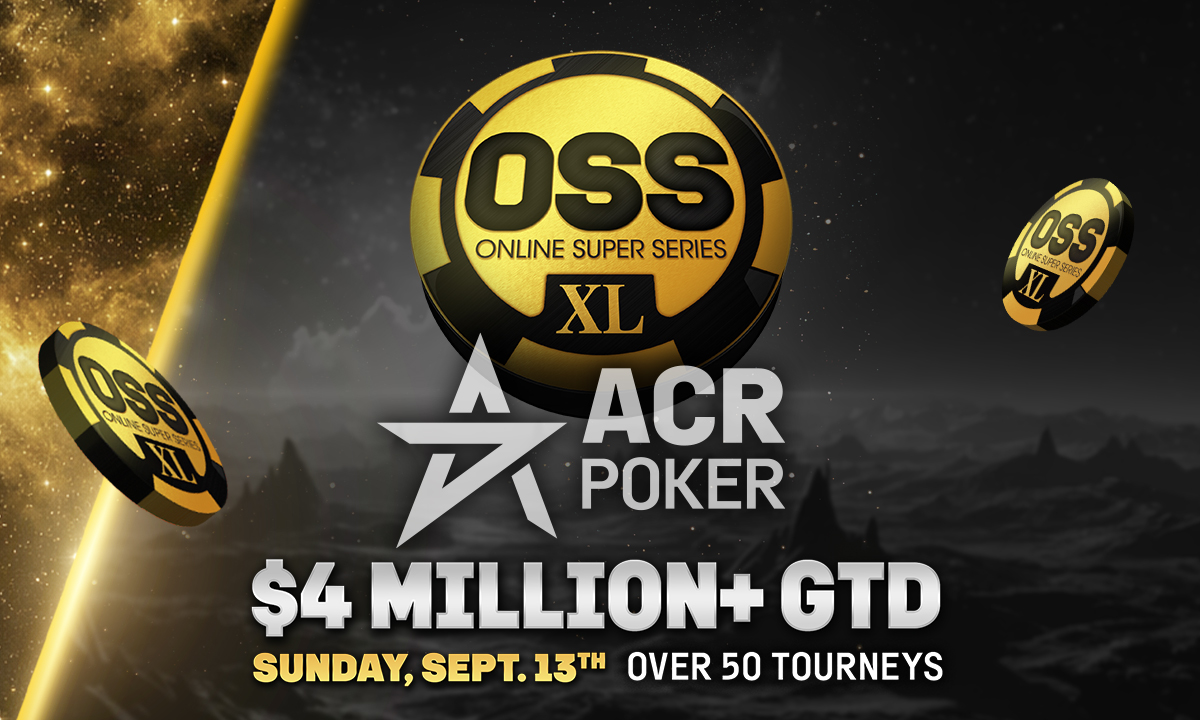 Americas Cardroom Schedules More Than $4M in OSS XL Guarantees for September 13