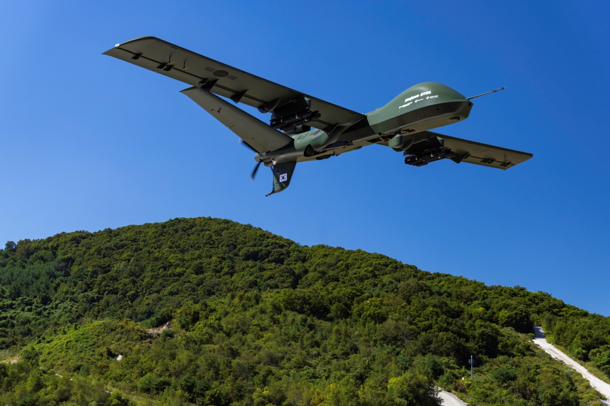 GA-ASI Mojave First UAS To Complete Battlefield Short Field Ops