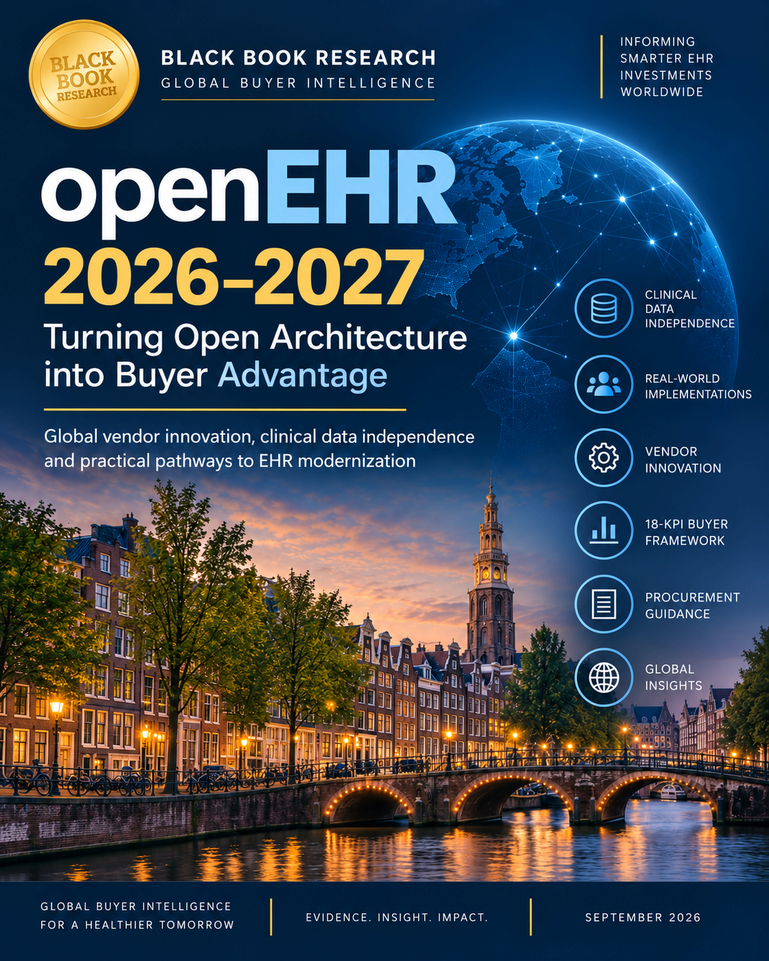 Black Book Report Highlights openEHR's Buyer Advantage Ahead of Amsterdam Conference