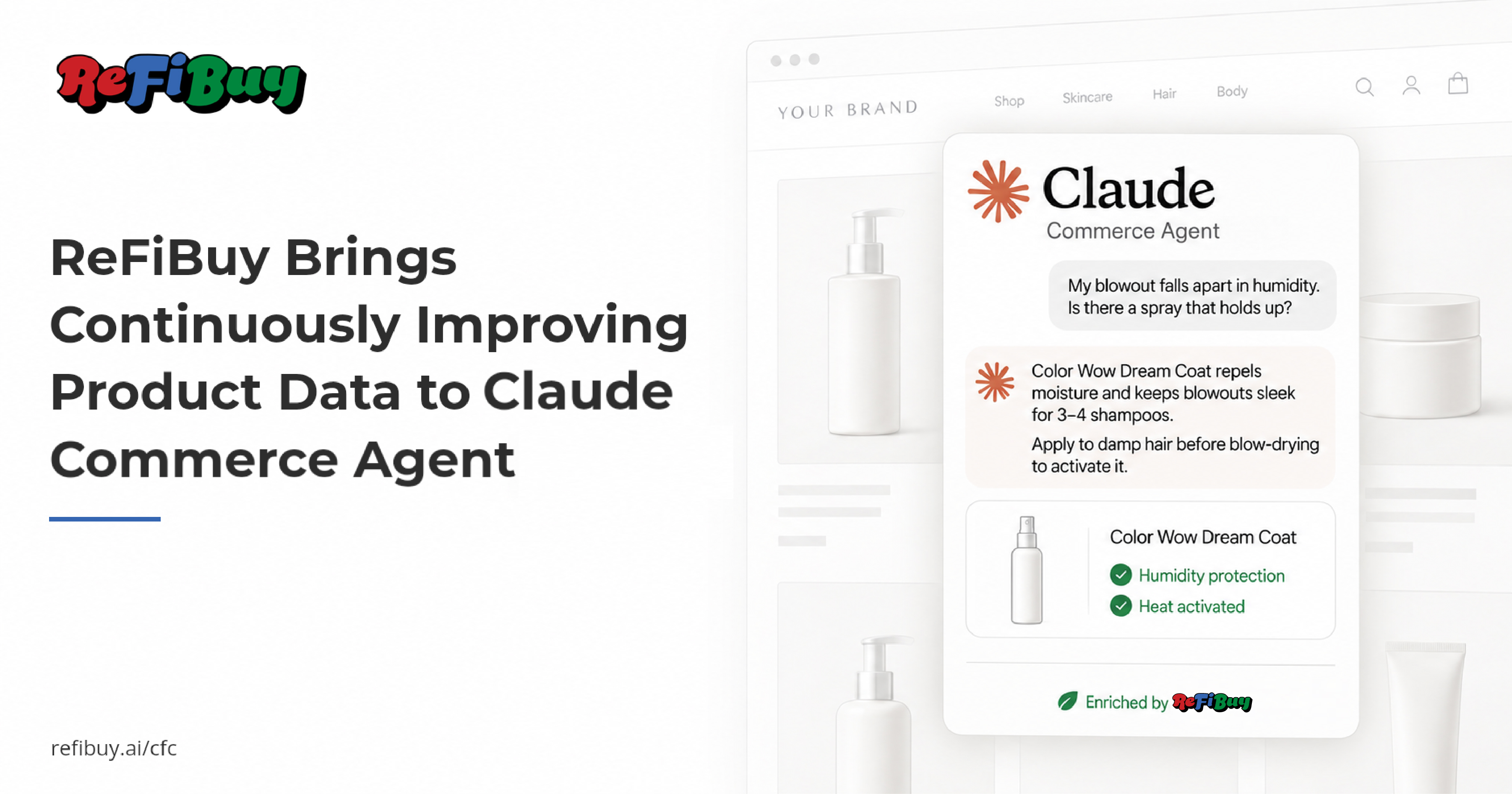 ReFiBuy Brings Continuously Improving Product Data to Claude Commerce Agent