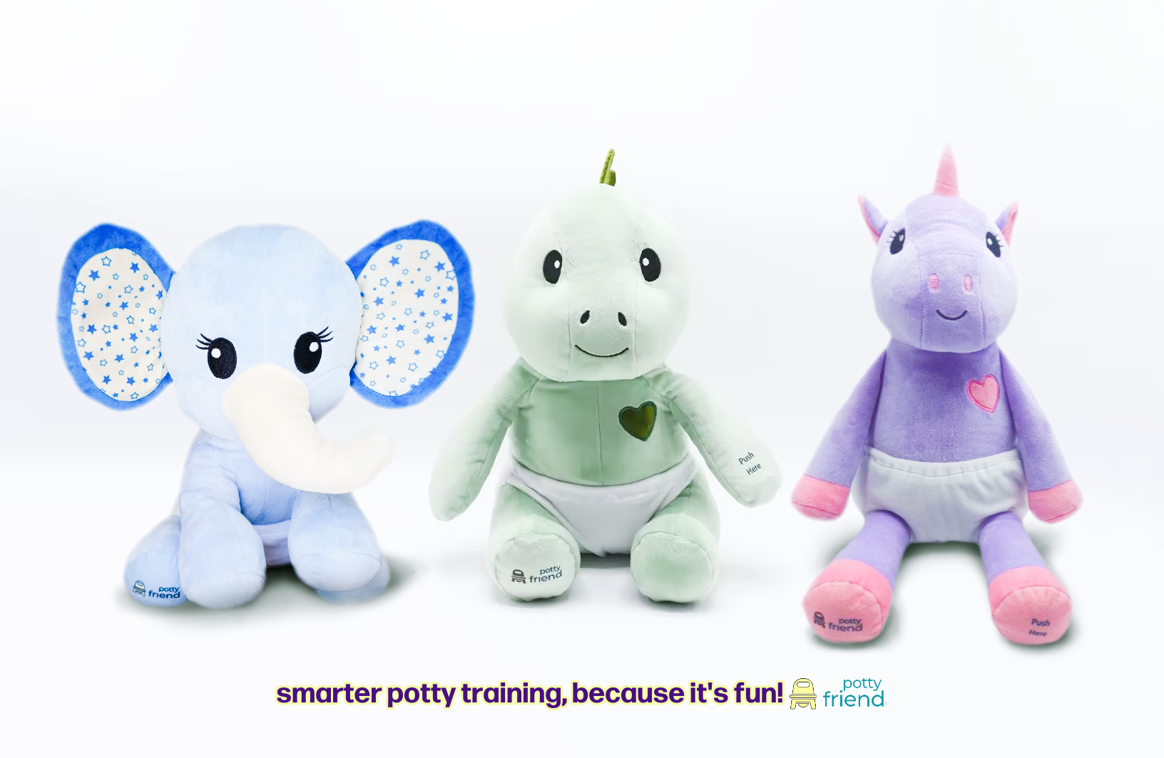 Mom's Choice Gold Award Winner PottyFriend Offers Interactive Plush Companions for Gentle, Live-Simulation Potty Training Fun